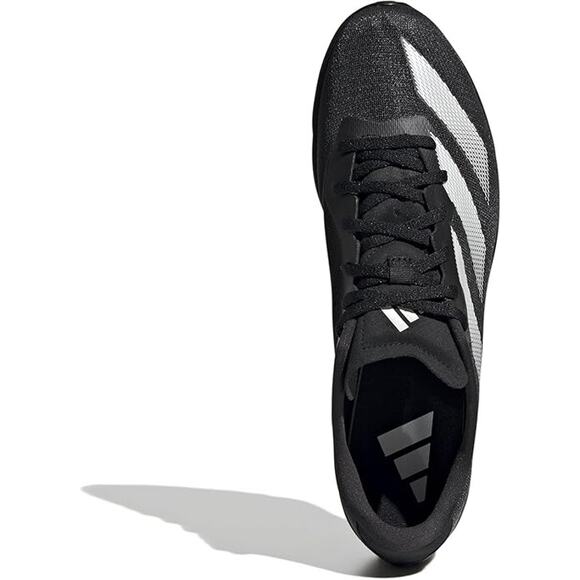 NWT adidas Unisex Adizero Sprintstar Track,Black/Zero Metallic/White-Sz 5 Men - Picture 6 of 7